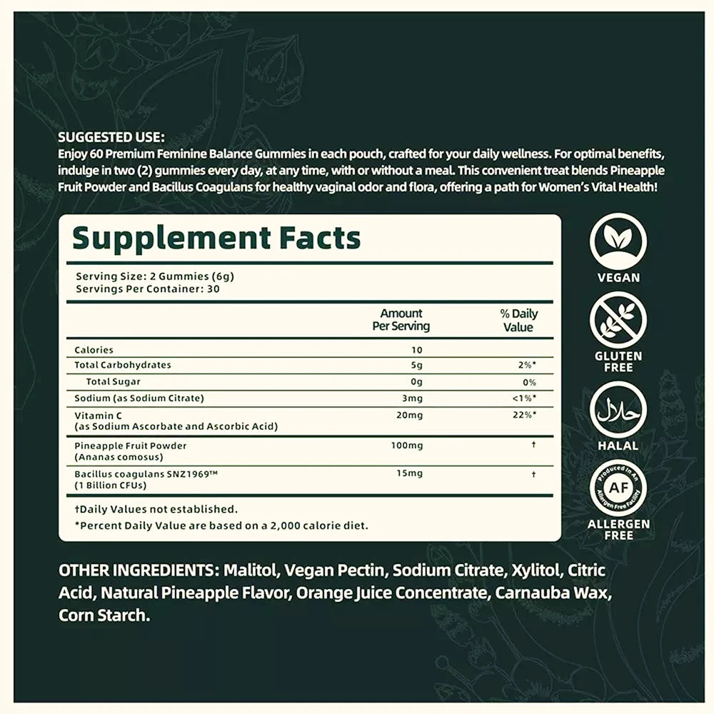 Premium Feminine Gummies